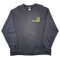 Vintage Harley Davidson Alaska Inside Passage L/S Tee Black