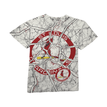 (L) Vintage ‘99 St. Louis Cardinals AOP Tee White