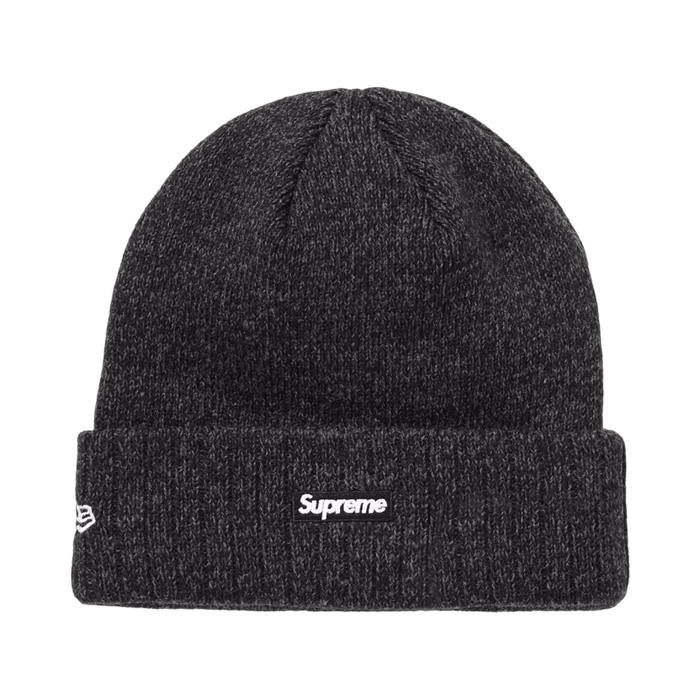 Supreme New Era Arc Logo Beanie Black ShopDemand