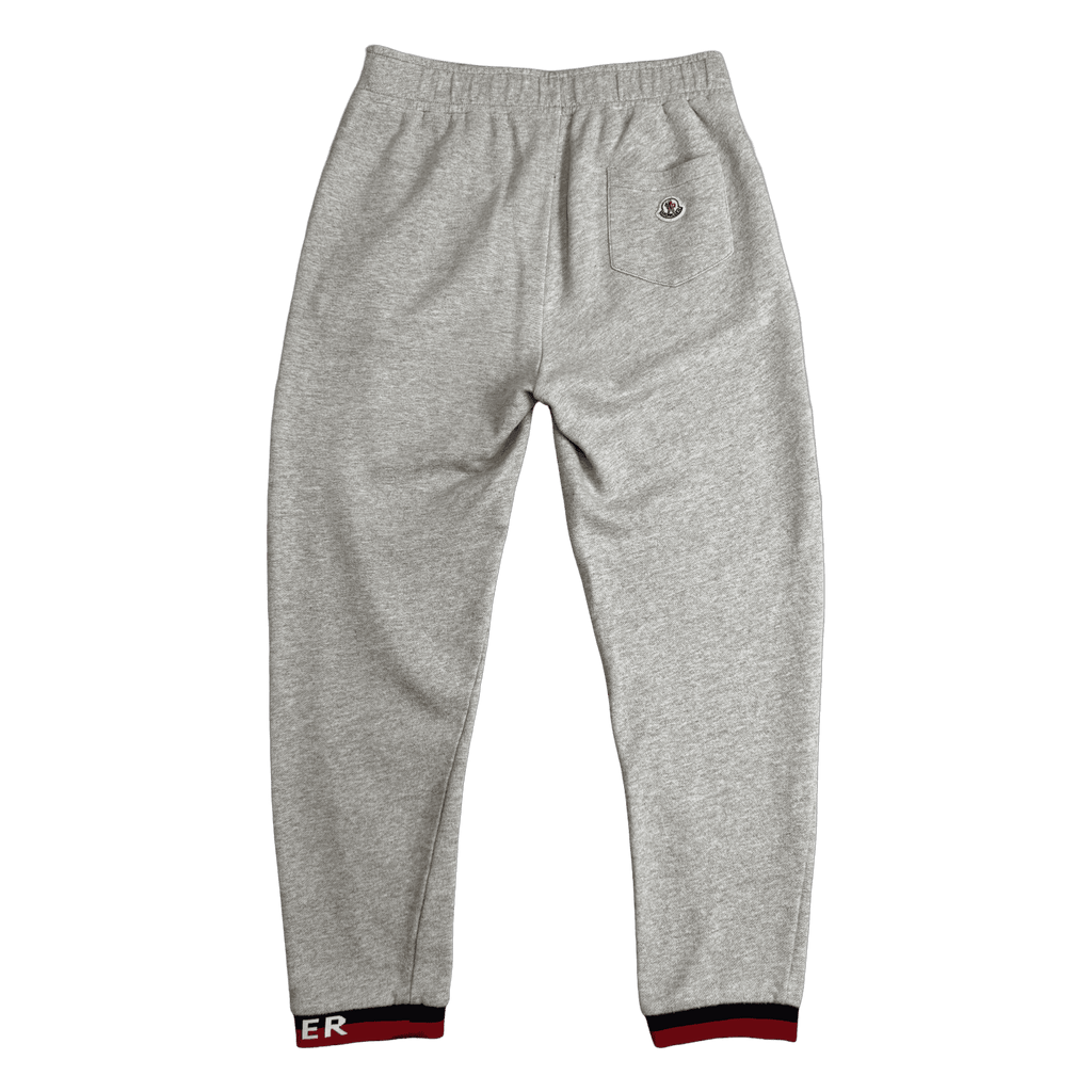 Moncler Cuff Stripe Sweatpants Grey (USED)