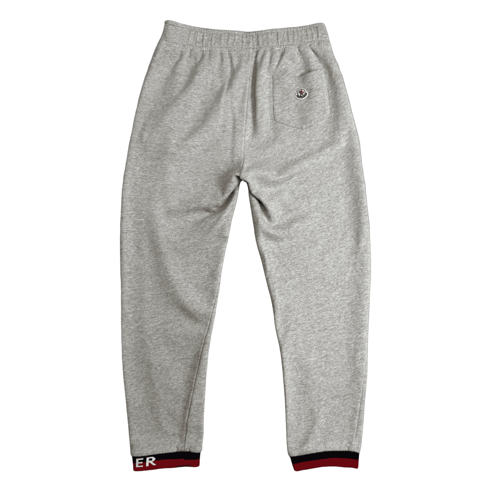 Moncler Cuff Stripe Sweatpants Grey (USED)
