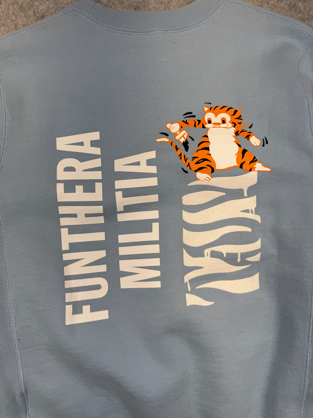 BAPE Tiger Heavy Weight Crewneck Sax (USED)