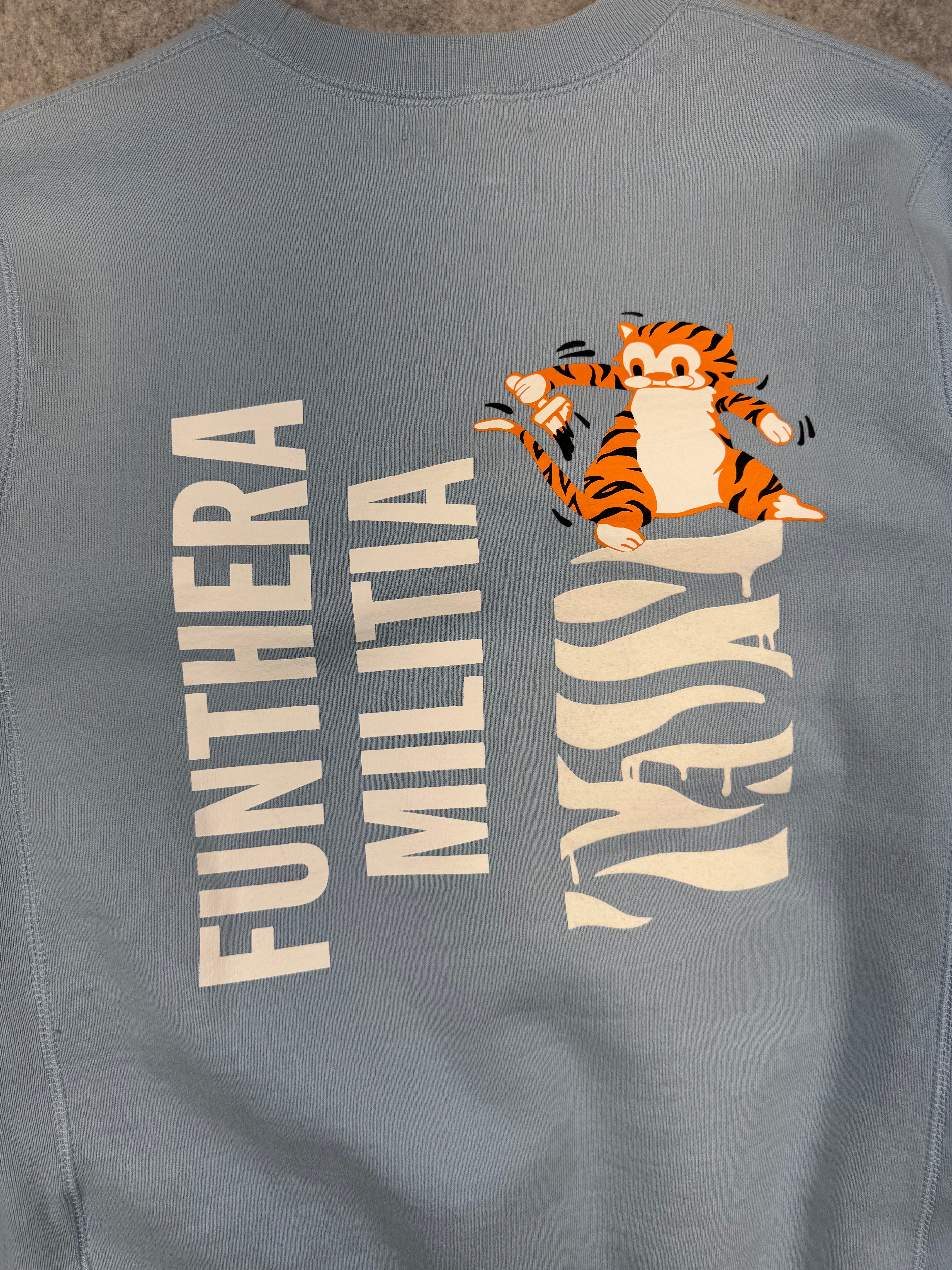 BAPE Tiger Heavy Weight Crewneck Sax (USED)