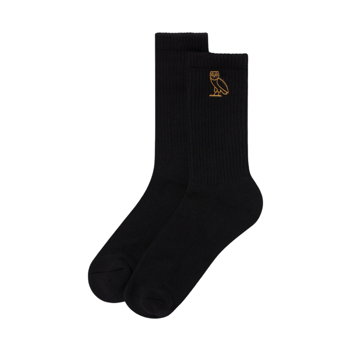 OVO Classic Socks Black | Vitnage Clothing Store Canada