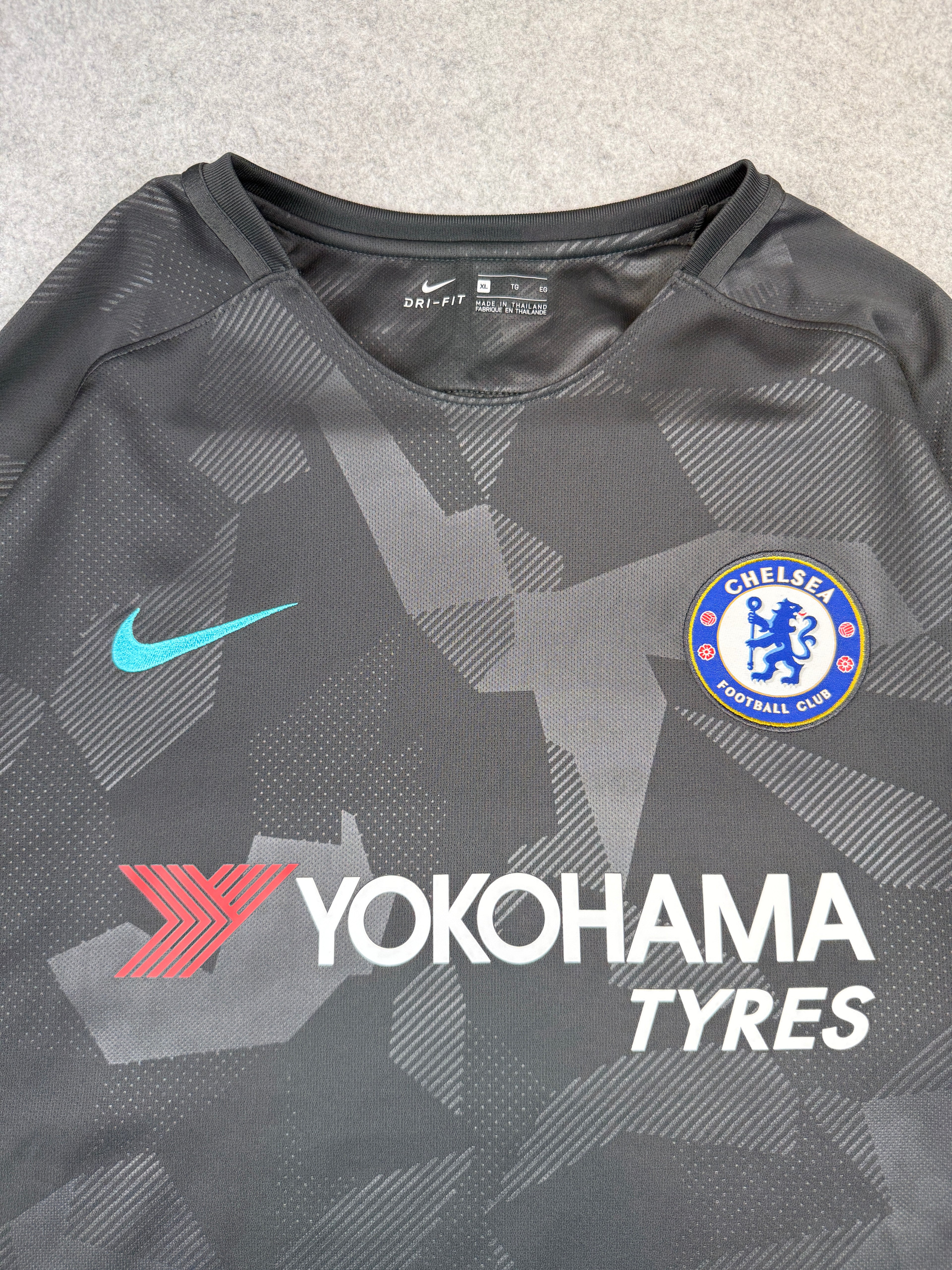 Nike Chelsea F.C. 17/18 Third Jersey Charcoal Grey