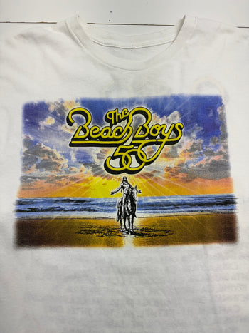 (XL) Vintage The Beach Boys 50th Anniversary Tee White