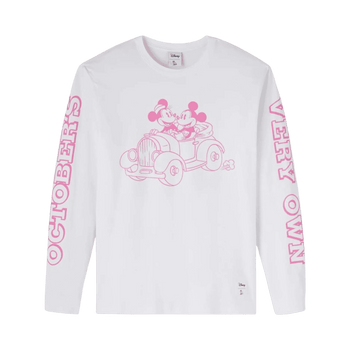 OVO x Disney Valentine’s L/S Tee White