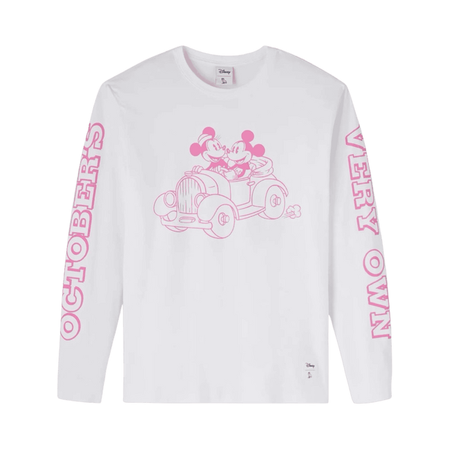 OVO x Disney Valentine’s L/S Tee White