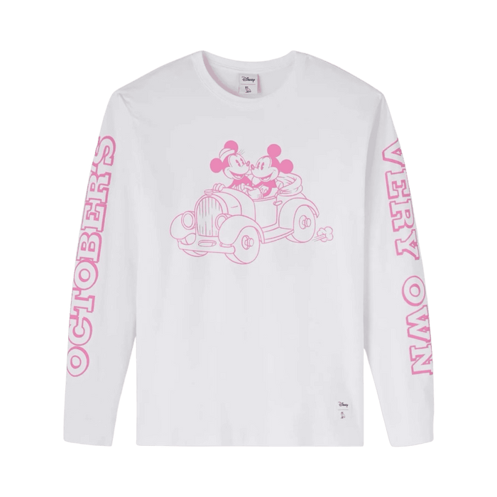 OVO x Disney Valentine’s L/S Tee White | Vitnage Clothing Store Canada