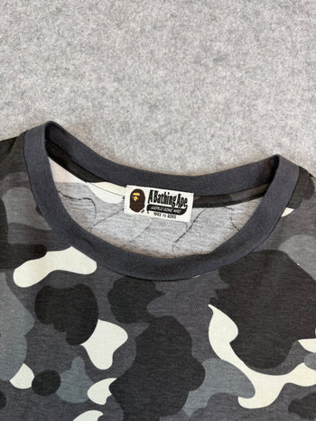 BAPE City Camo Ape Head Tee Black/Grey (USED)