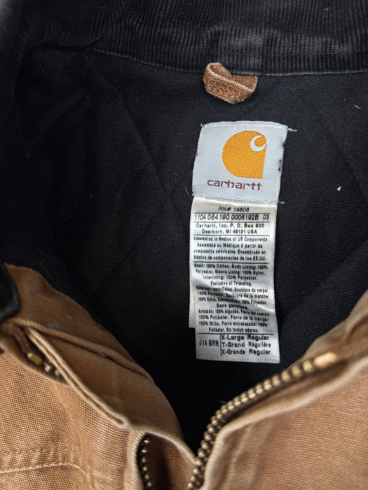 Vintage Carhartt Santa Fe Work Jacket Khaki | Vitnage Clothing Store Canada