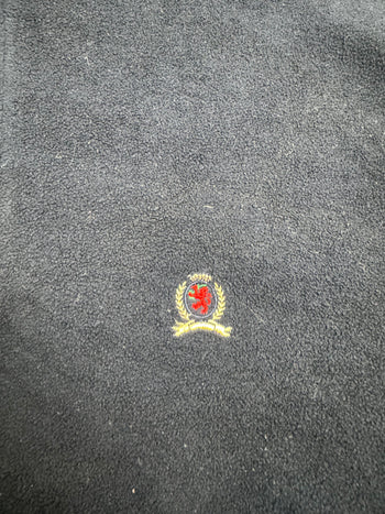 (L) Vintage Tommy Hilfiger Quarter Zip Fleece Black