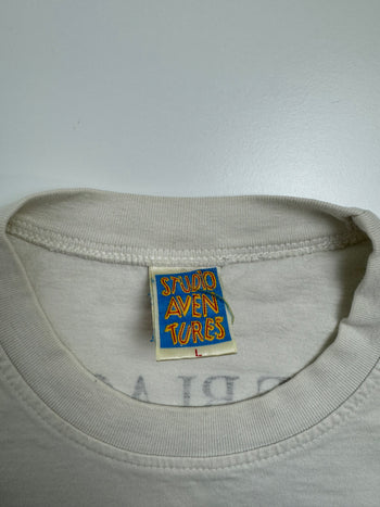 (M) Vintage The Adventures Of Tin Tin Tee White