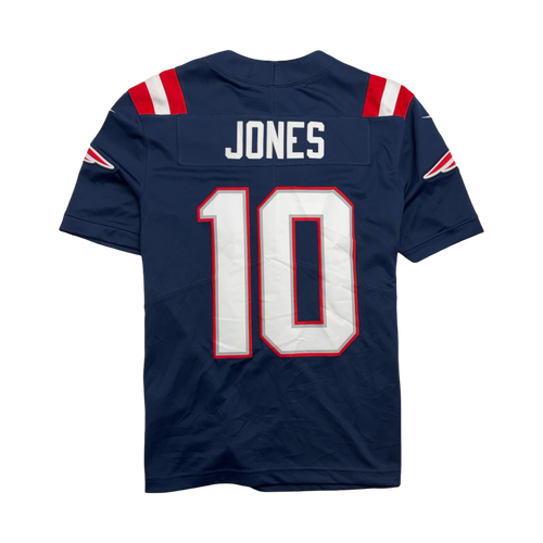 Nike NFL New England Patriots Mac Jones Jersey Navy | Vintage Clothing Store Canada