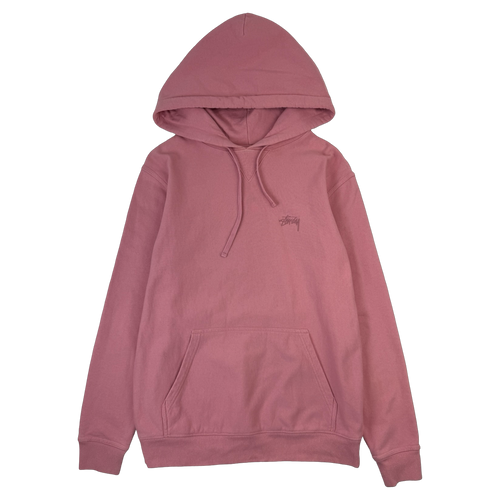 Stussy Basic Hoodie Pink (USED) | Vintage Clothing Store Canada