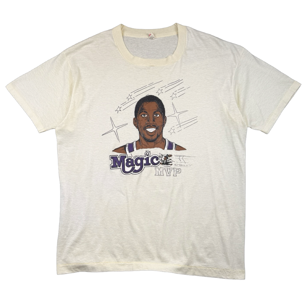 Vintage Magic Johnson MVP Tee Beige
