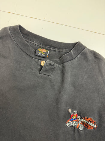 Vintage Harley Davidson Yosemite L/S Tee Black