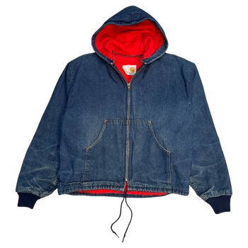 Vintage 1980’s Denim Carhartt Active Lined Jacket