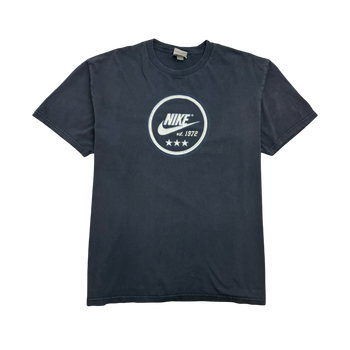 Vintage 2000s Nike est. 1972 Tee Dark Navy