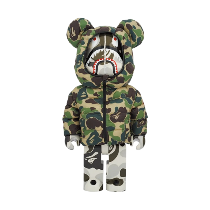 Bearbrick BAPE(R) x Canada Goose Shark 1000% | Vitnage Clothing Store Canada