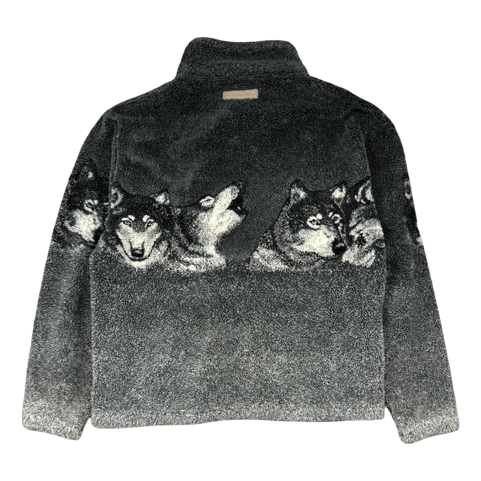 Vintage Northern Elements Wolf Fleece Jacket | Vitnage Clothing Store Canada