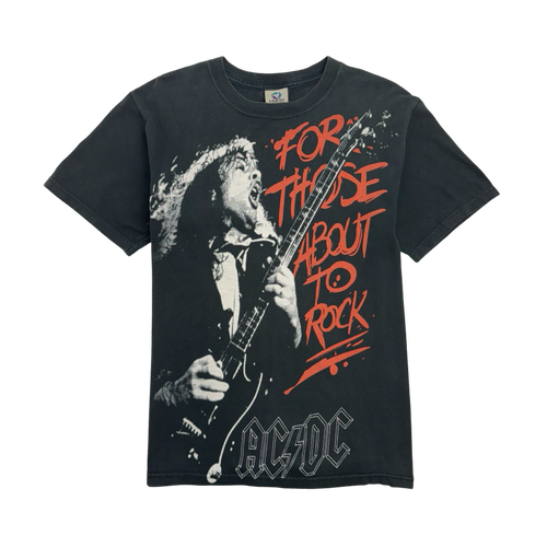 (S) Vintage '04 AC/DC Band Tee Black | Vintage Clothing Store Canada