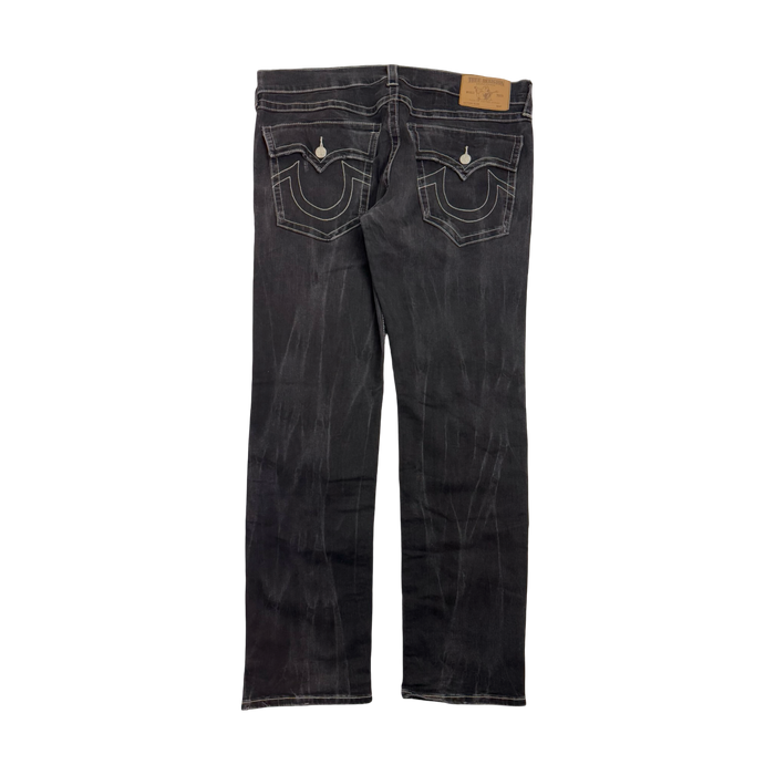 Vintage Y2k True Religion Slim Style Denim Pants Black | Vitnage Clothing Store Canada