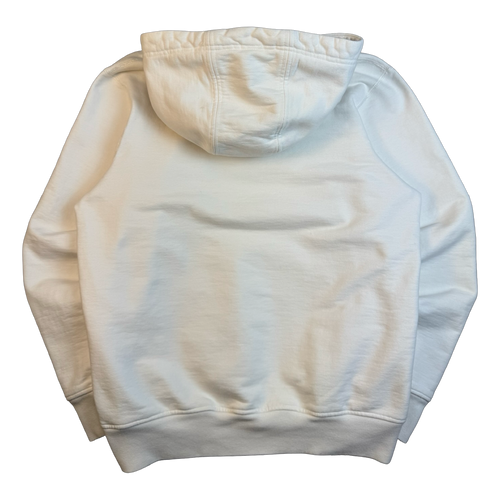Casablanca Embroidered Hoodie White (USED) | Vintage Clothing Store Canada