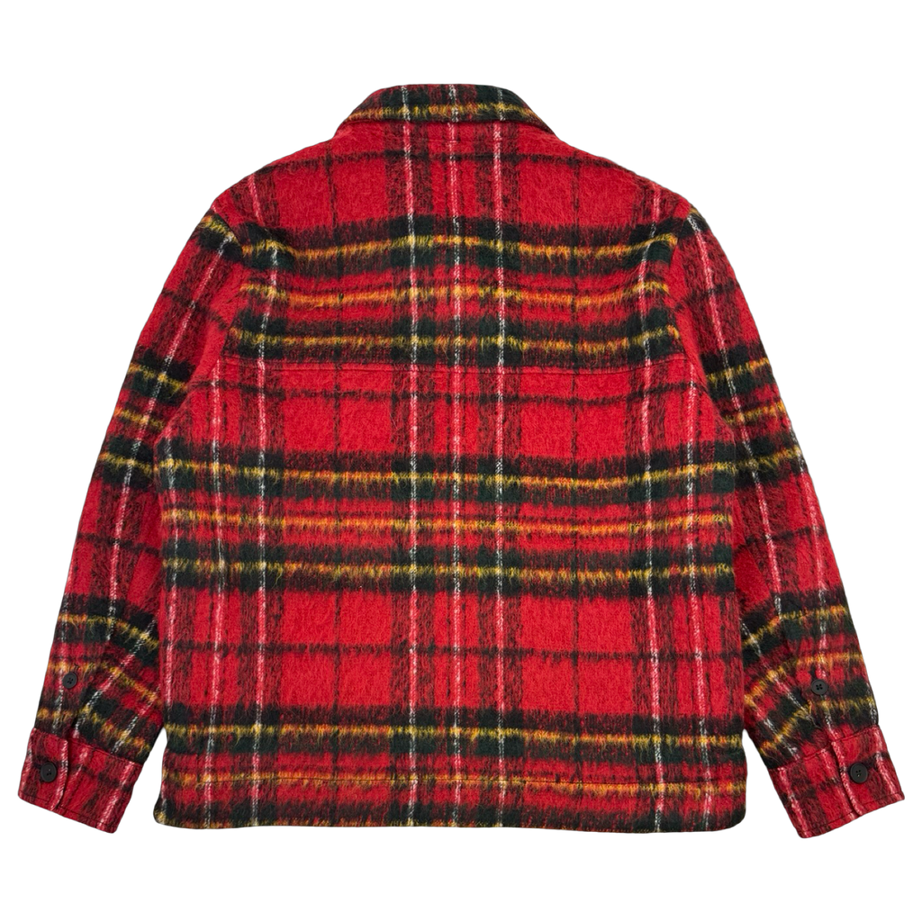 AllSaints Rosey Check Wool Jacket Red (USED)