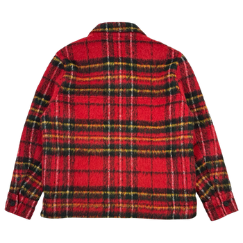 AllSaints Rosey Check Wool Jacket Red (USED)