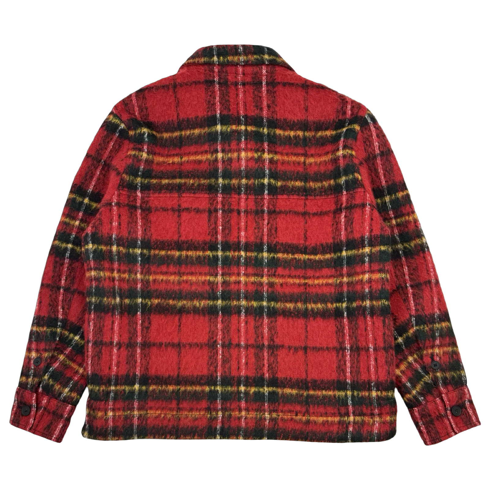 AllSaints Rosey Check Wool Jacket Red (USED)