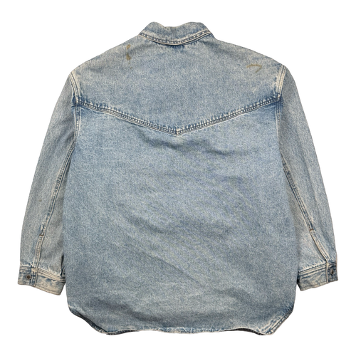 Vintage Levi's Silver Tab Button Up L/S Shirt Denim | Vintage Clothing Store Canada