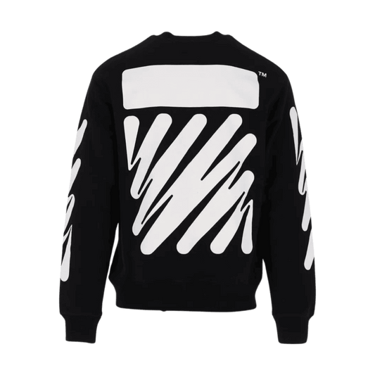 Off white spray clearance crewneck