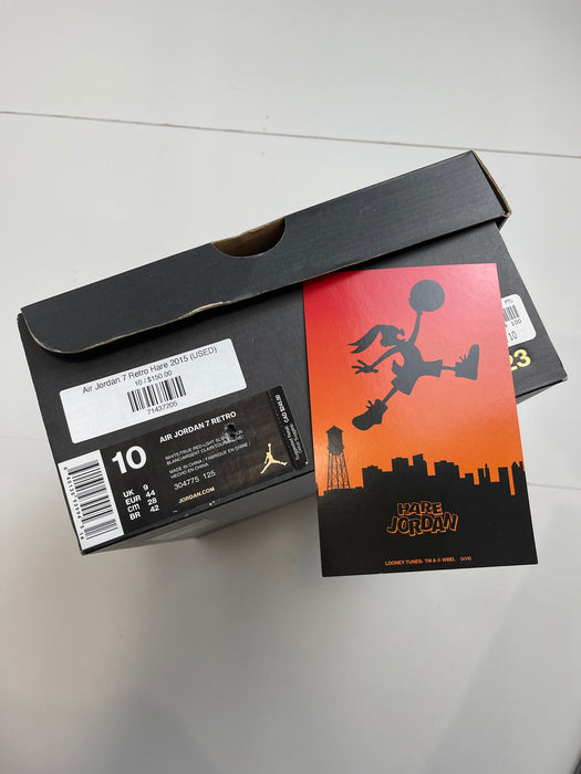 Air Jordan 7 Retro Hare 2015 (USED) | Vitnage Clothing Store Canada