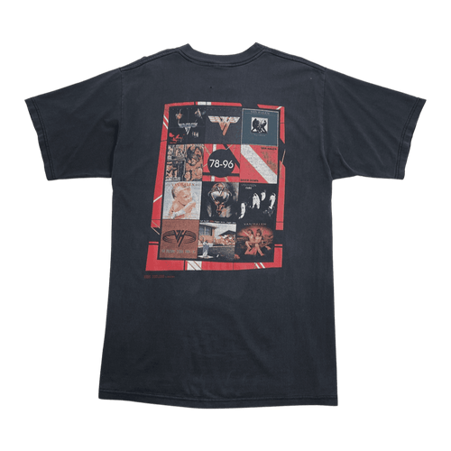 (L) Vintage ‘96 Van Halen Best of Vol. 1 Tee Black | Vintage Clothing Store Canada