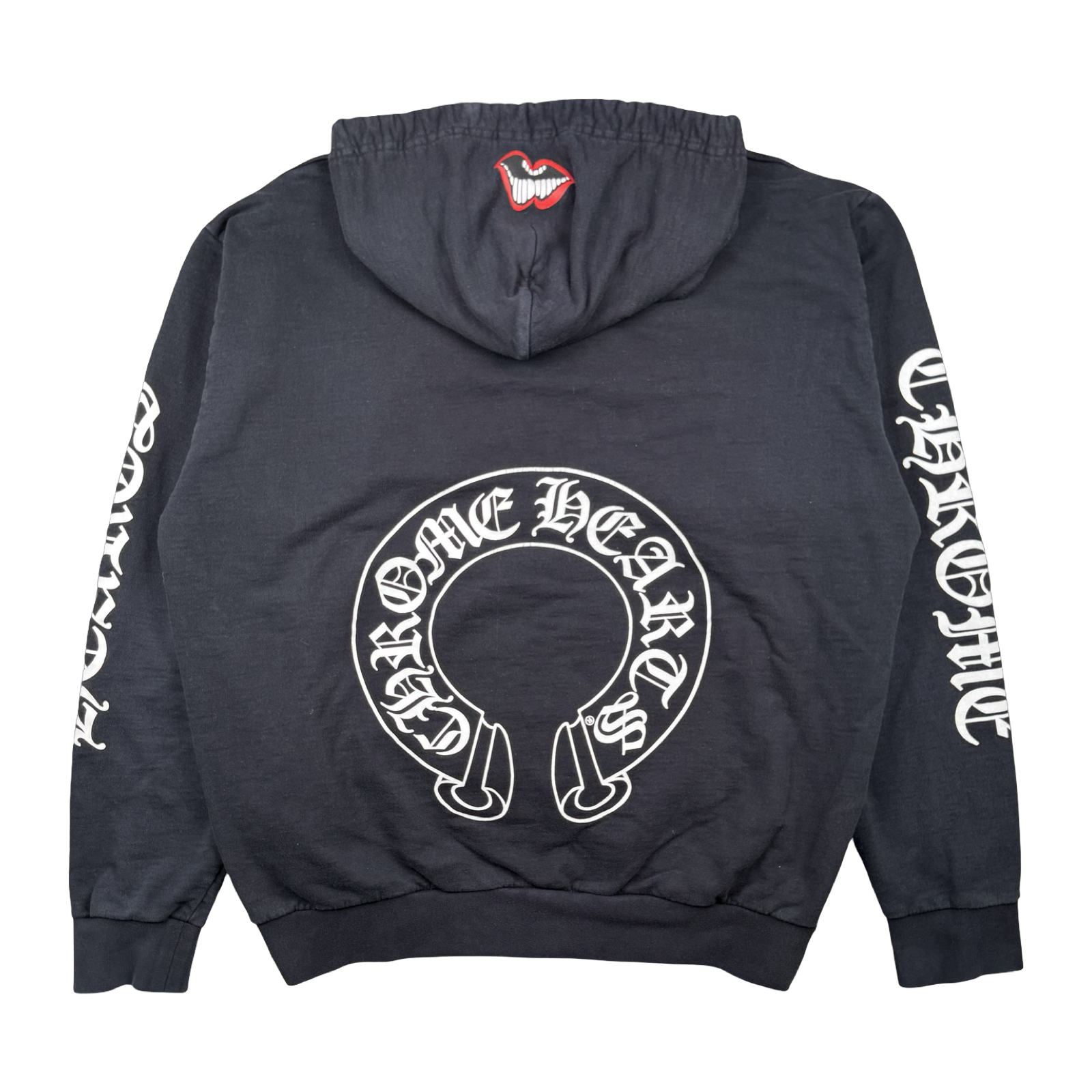 Chrome Hearts Matty Boy Chomper Horseshoe Hoodie Black