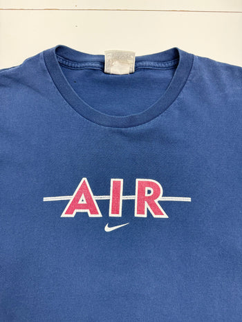 Vintage 90s Nike Air Tee Navy