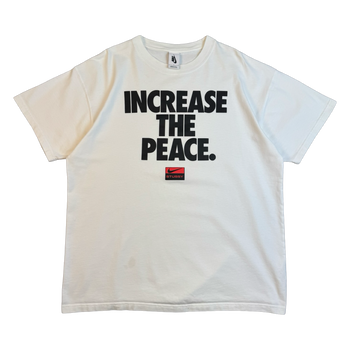 Nike x Stussy Increase The Peace Tee White (USED)