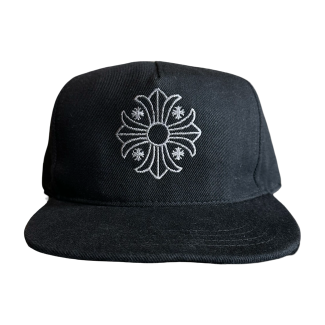 Chrome Hearts Cross Snapback Hat Black