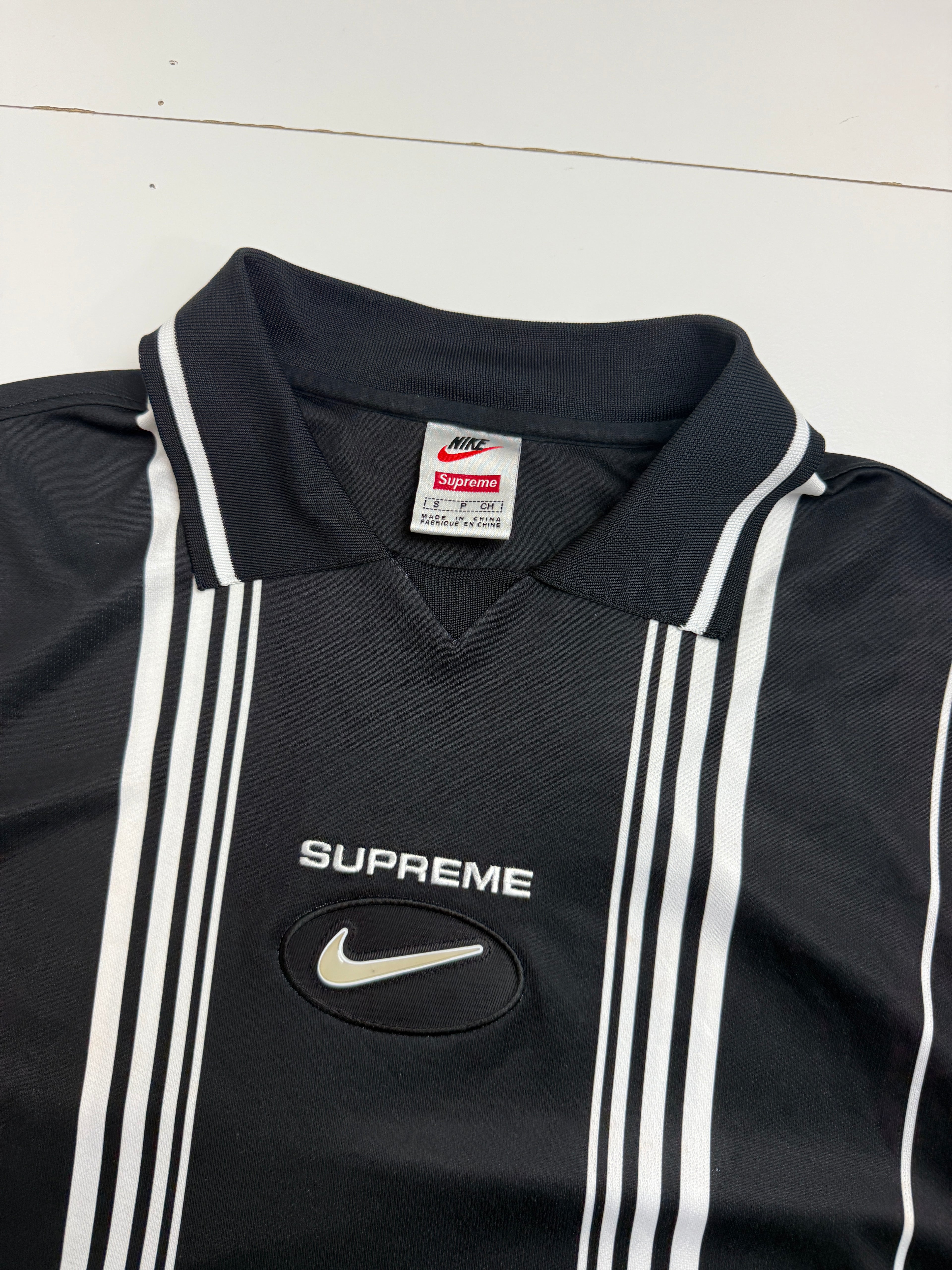 Supreme x Nike Jewel Stripe Soccer Jersey (USED)