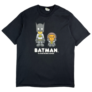 Bape DC Comics Batman Baby Milo Tee Black (USED)