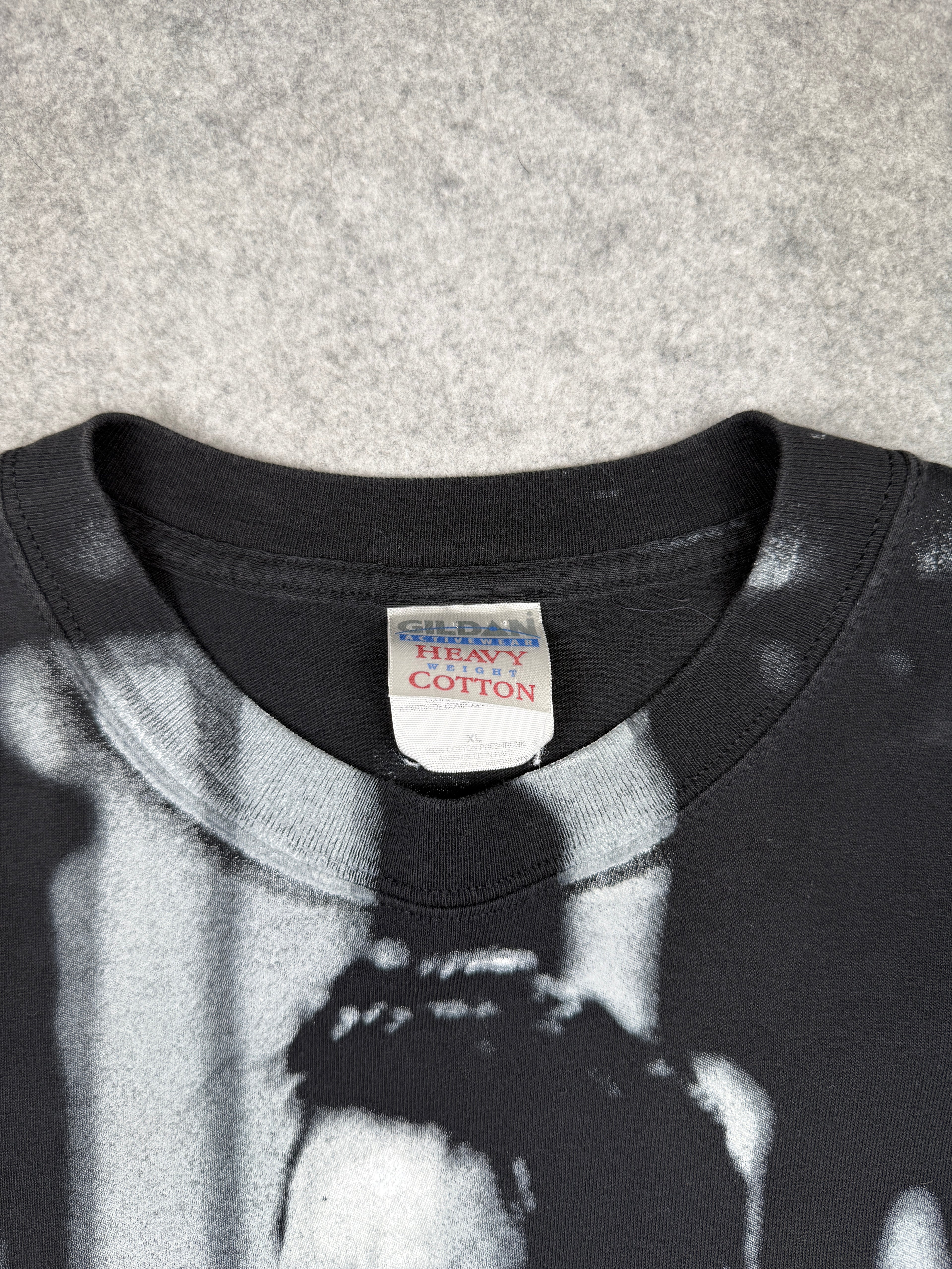Vintage Elvis Presley AOP Tee Black