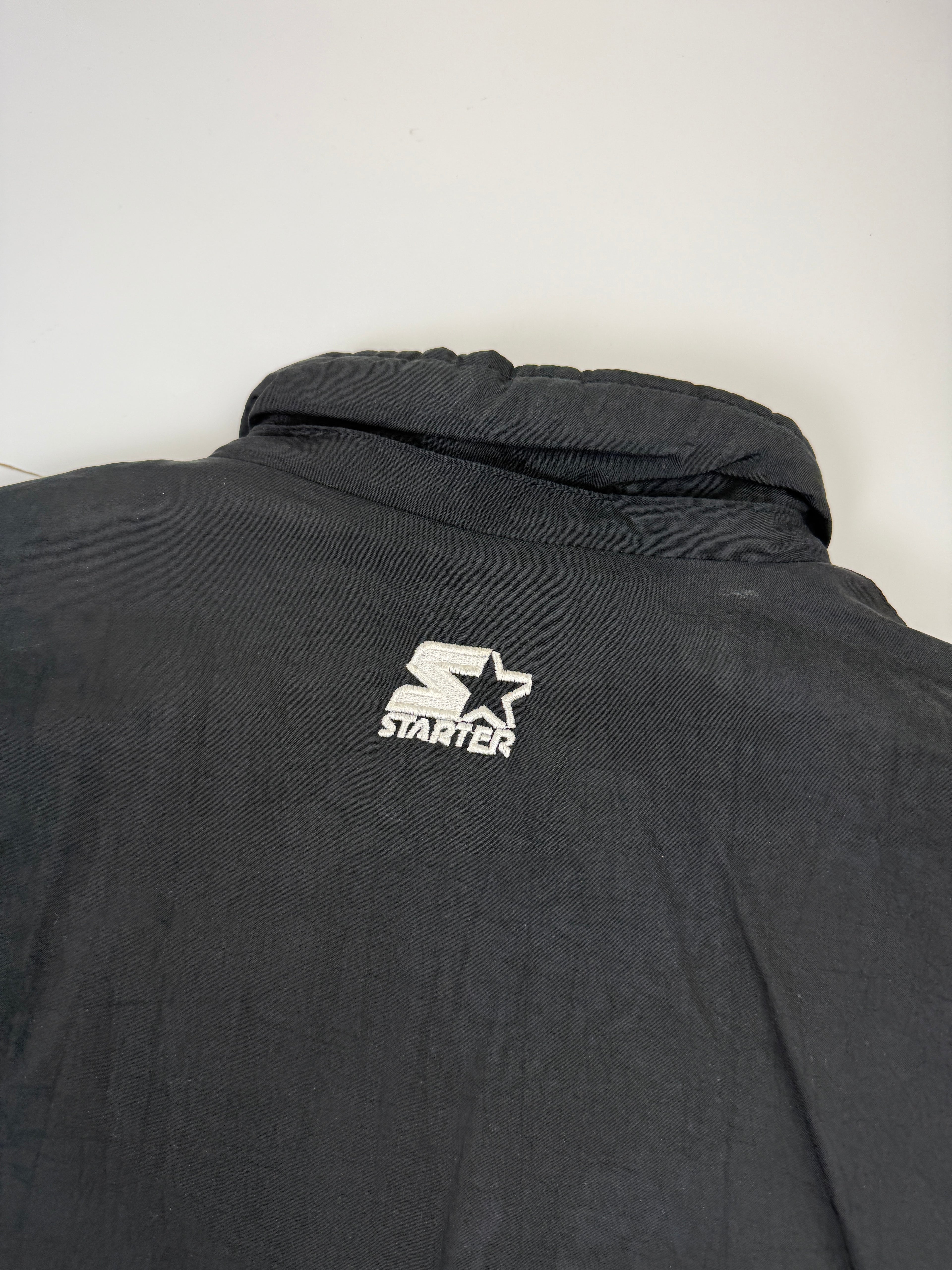 Vintage 1994 Toronto Raptors Starter Jacket Black