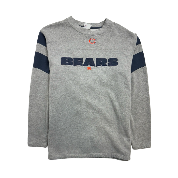 (XL) Vintage NFL Chicago Bears Sweatshirt Grey | Vitnage Clothing Store Canada