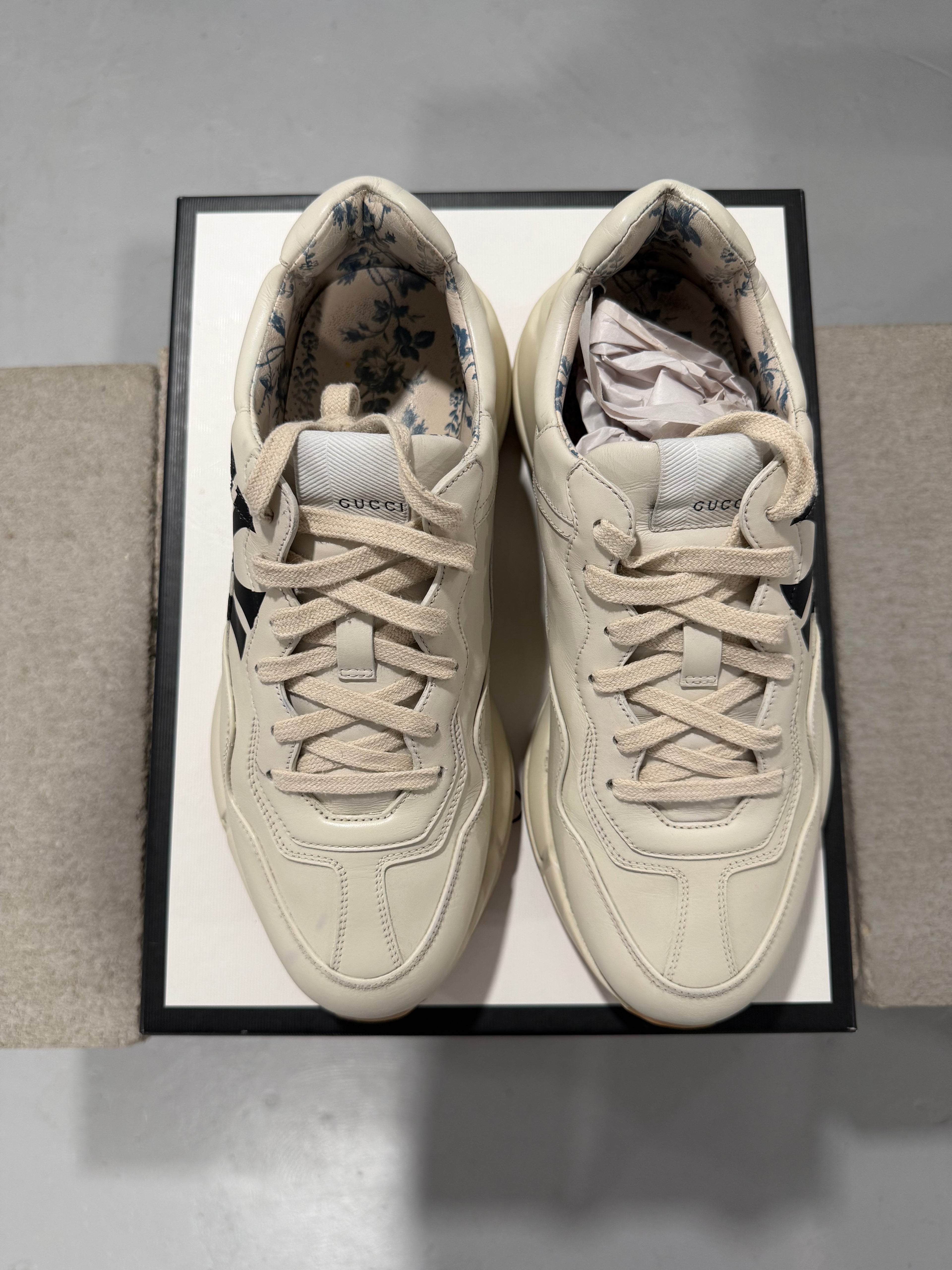 Gucci Rhyton NY Yankees Sneakers (USED)