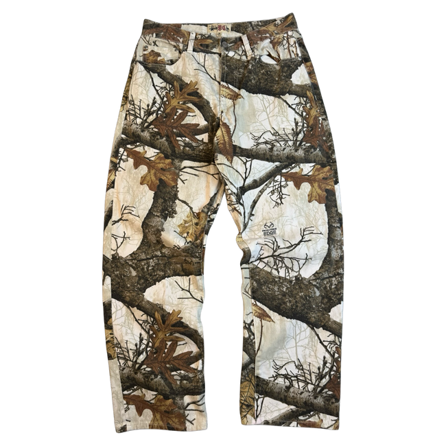 Stussy Realtree Camo Jeans White (USED)