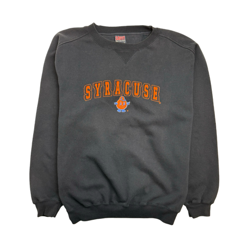 (L) Vintage Syracuse University Sweatshirt Navy | Vintage Clothing Store Canada