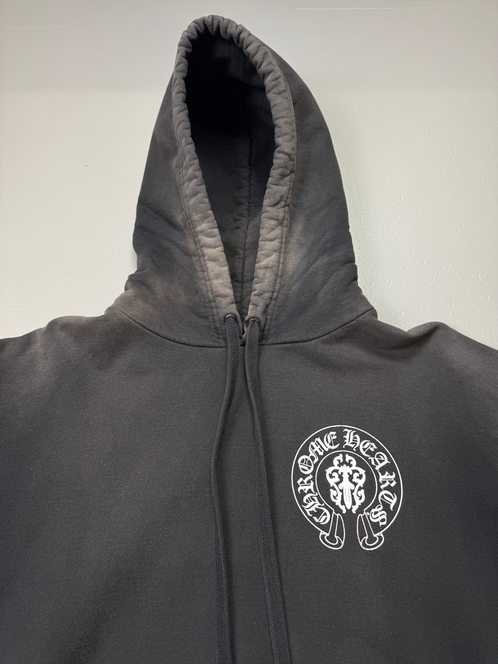 Faded Chrome Hearts USA Flag Hoodie