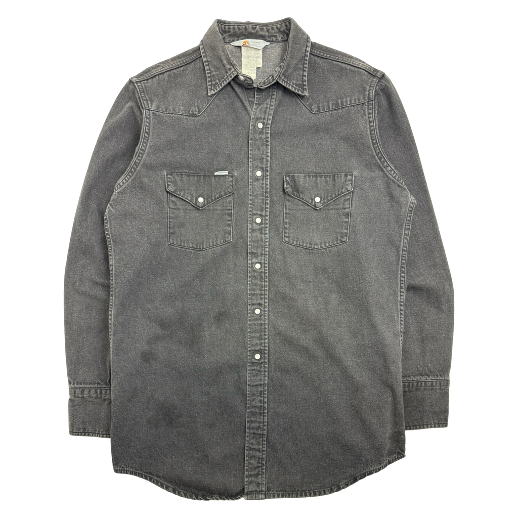 Vintage Carhartt Button-up L/S Shirt Black