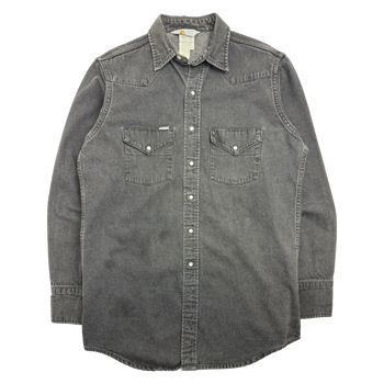 Vintage Carhartt Button-up L/S Shirt Black